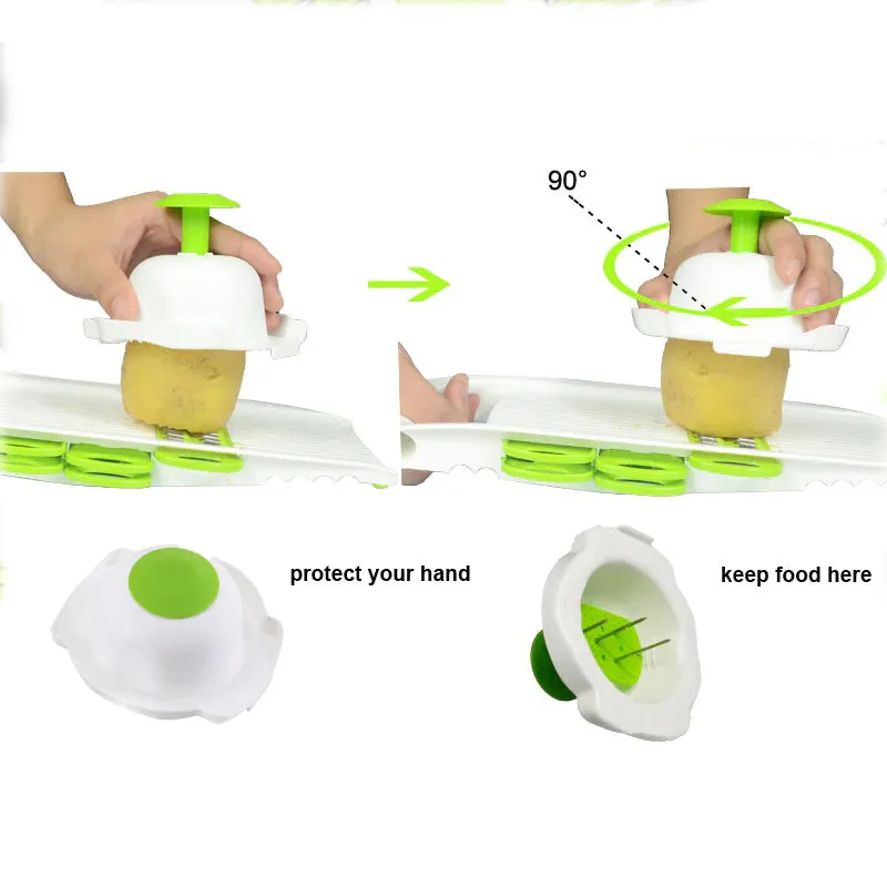 Mandoline Peeler Grater Tools with 5 Blade Grater Vegetable Slicer