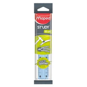 Maped Ruler 15cm Study Shock Resistance