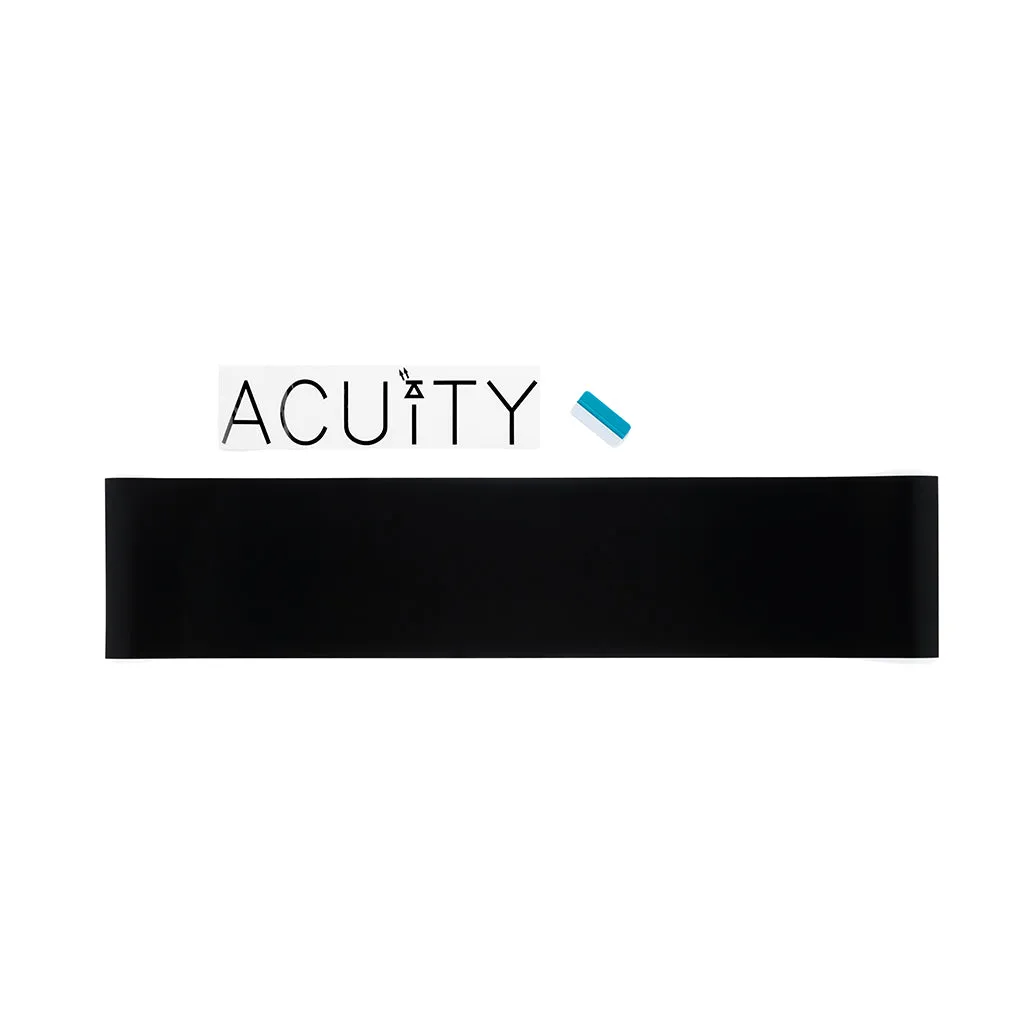 Matte Black Windshield Banner