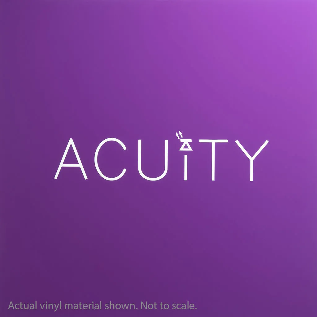 Matte Purple Windshield Banner