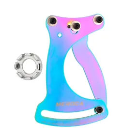 MEROCA Bicycle Ring Calibration Tool Spoke Tension Tube Wheel Set Steel Wire, Color: Colorful Wrench