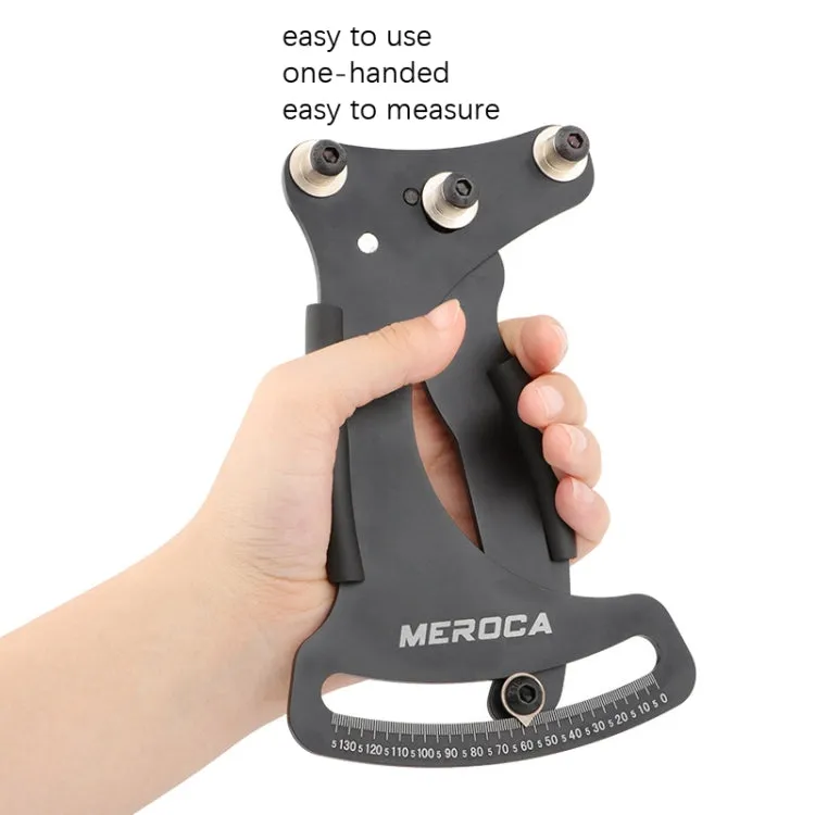 MEROCA Bicycle Ring Calibration Tool Spoke Tension Tube Wheel Set Steel Wire, Color: Red Wrench