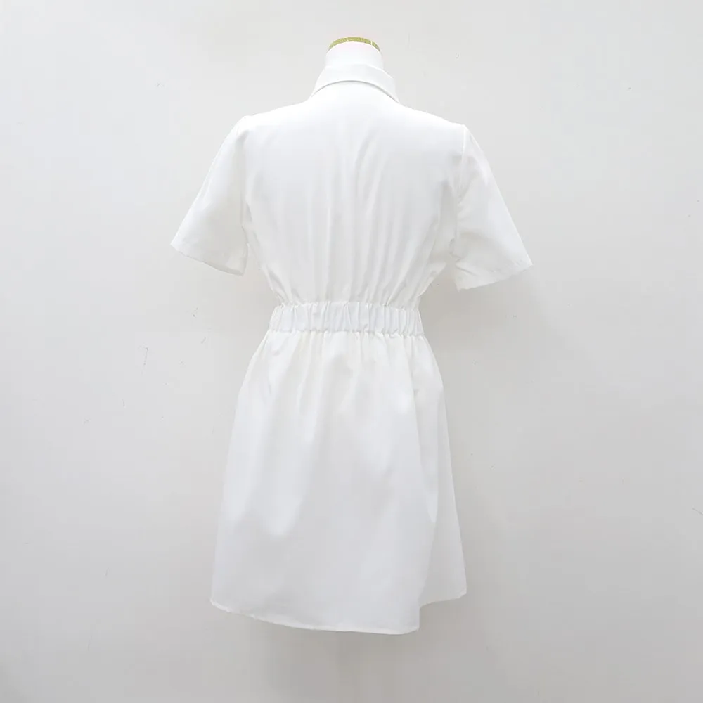 Milky Pintuck Shirt Dress CM10