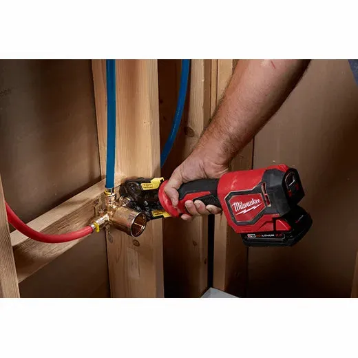Milwaukee 2674-22P M18 Force Logic Short Throw Press Tool Kit w/ Viega Pureflow Jaws