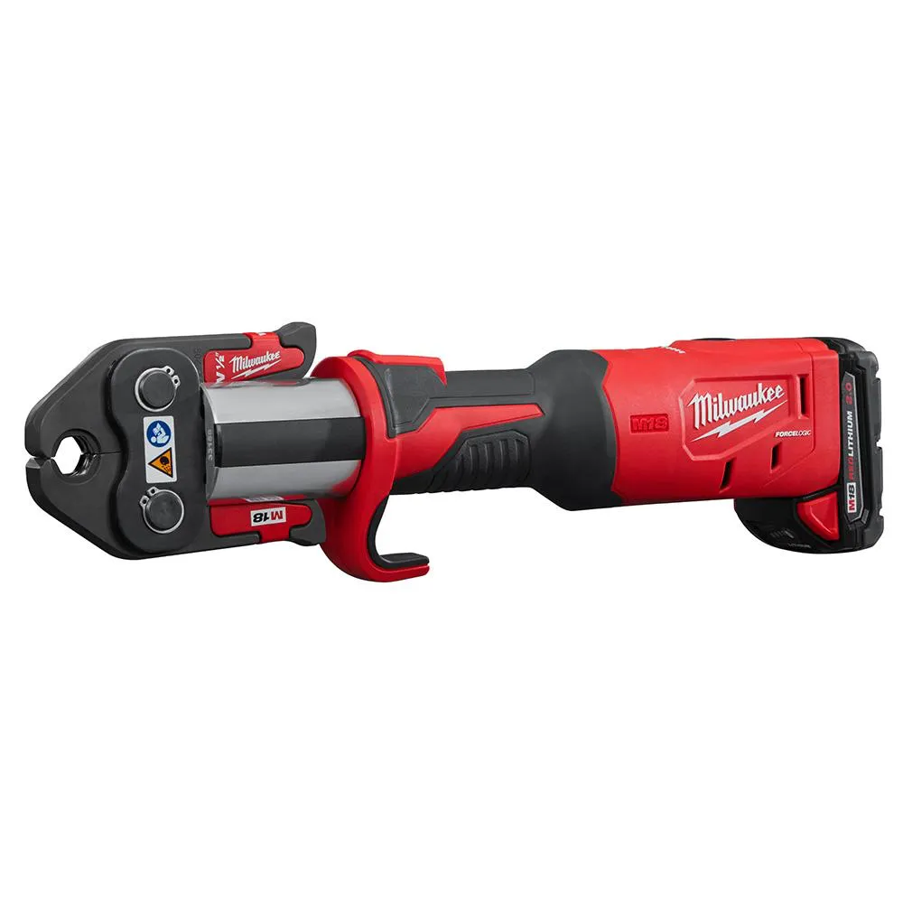 Milwaukee 2773-22 M18 FORCE LOGIC Press Tool Kit with 1/2" - 2" Jaws