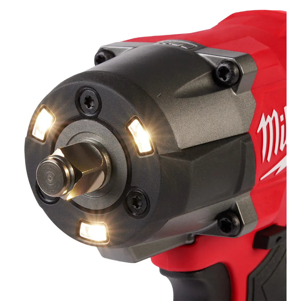 Milwaukee 3062-20 M18 FUEL 1/2" Controlled Mid-Torque Impact Wrench w/ TORQUE-SENSE (tool only)