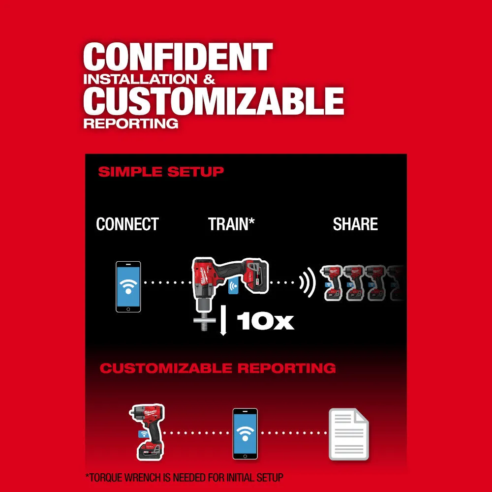 Milwaukee 3062-20 M18 FUEL 1/2" Controlled Mid-Torque Impact Wrench w/ TORQUE-SENSE (tool only)