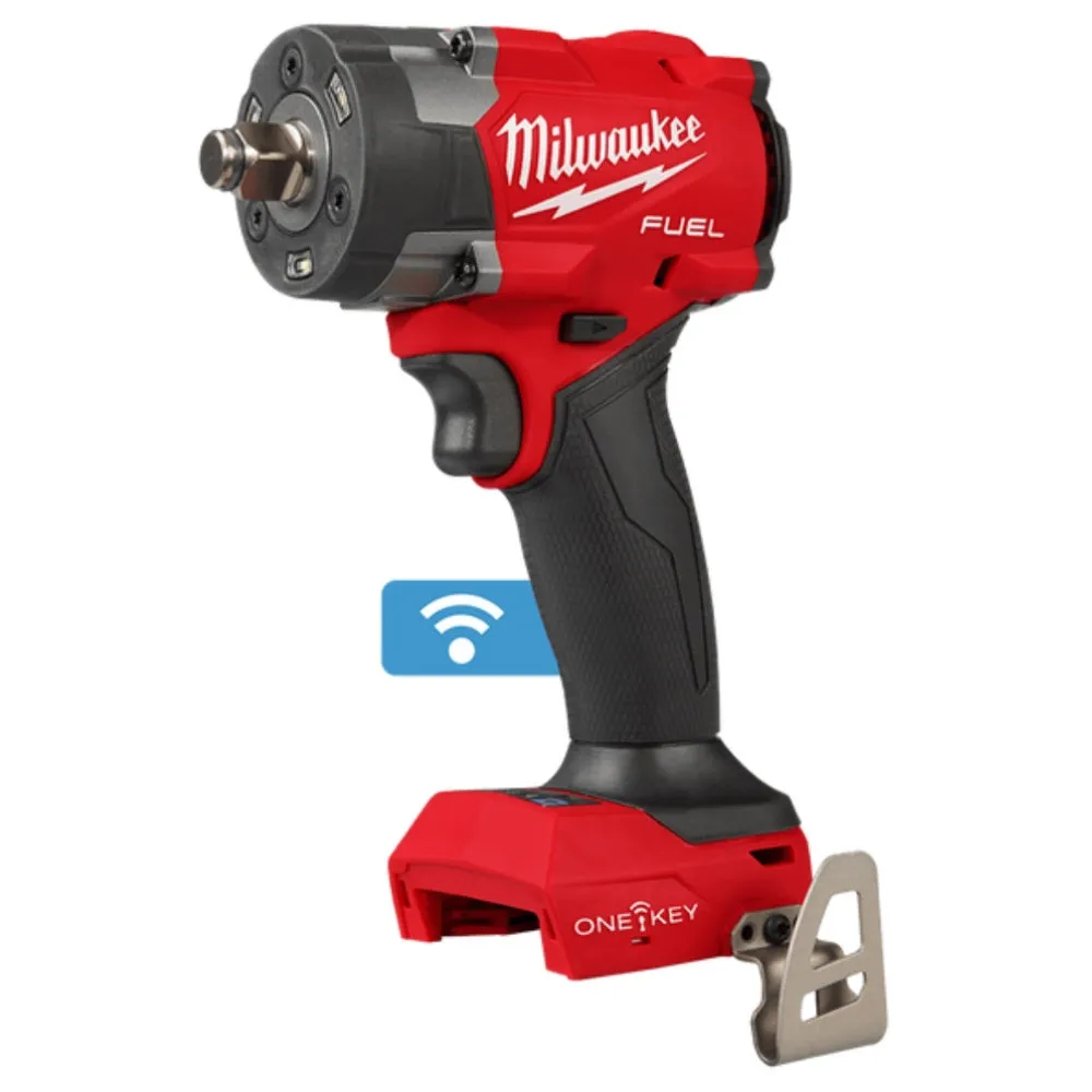 Milwaukee M18ONEFIW2FC120 18V 1/2" Drive FUEL ONE-KEY Cordless Controlled Mid-Torque Impact Wrench with Friction Ring (Skin Only)