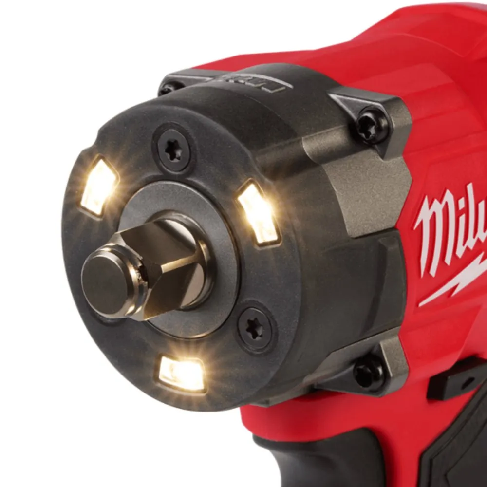 Milwaukee M18ONEFIW2FC120 18V 1/2" Drive FUEL ONE-KEY Cordless Controlled Mid-Torque Impact Wrench with Friction Ring (Skin Only)