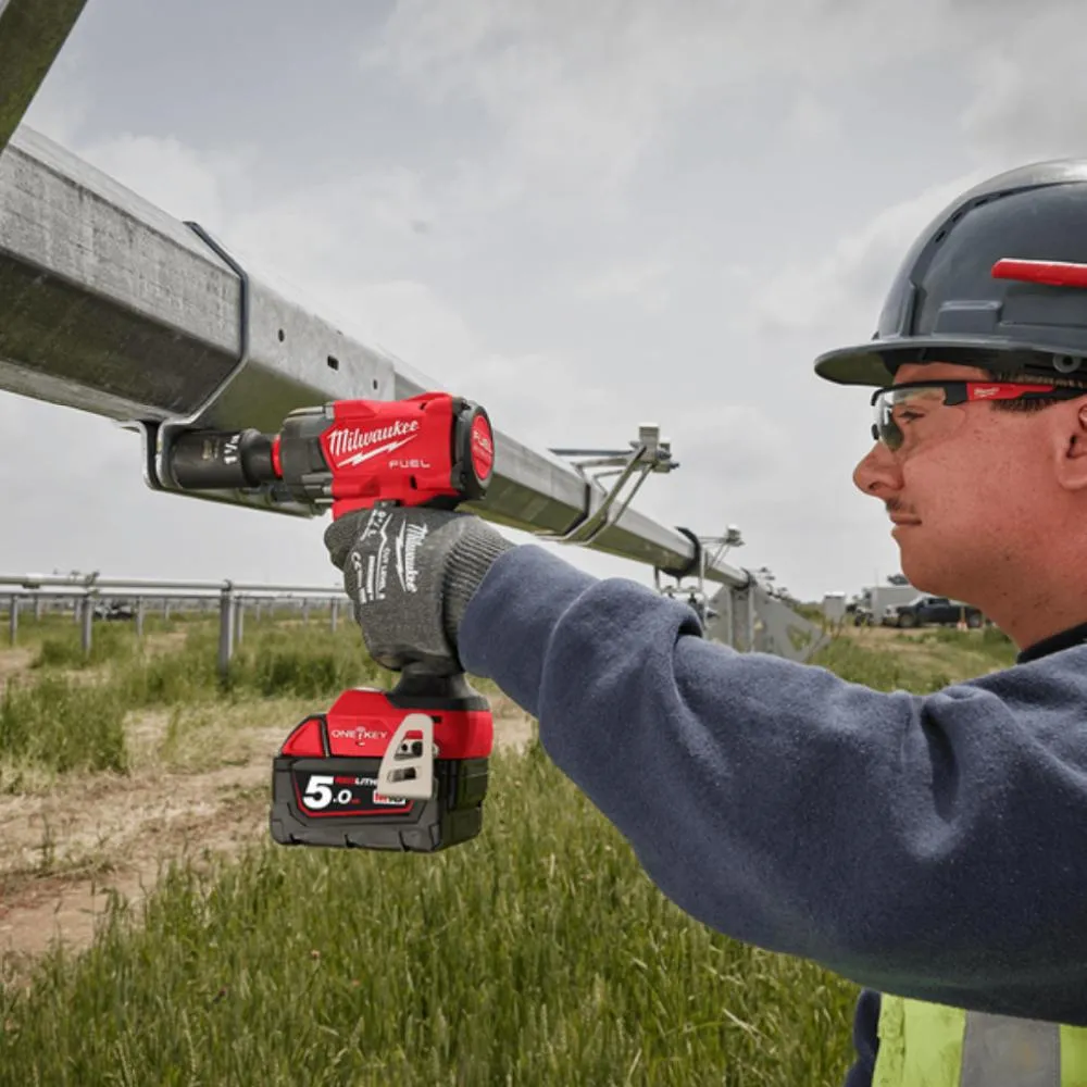 Milwaukee M18ONEFIW2FC120 18V 1/2" Drive FUEL ONE-KEY Cordless Controlled Mid-Torque Impact Wrench with Friction Ring (Skin Only)