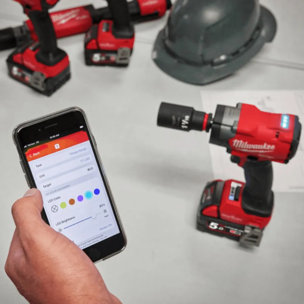 Milwaukee M18ONEFIW2FC120 18V 1/2" Drive FUEL ONE-KEY Cordless Controlled Mid-Torque Impact Wrench with Friction Ring (Skin Only)