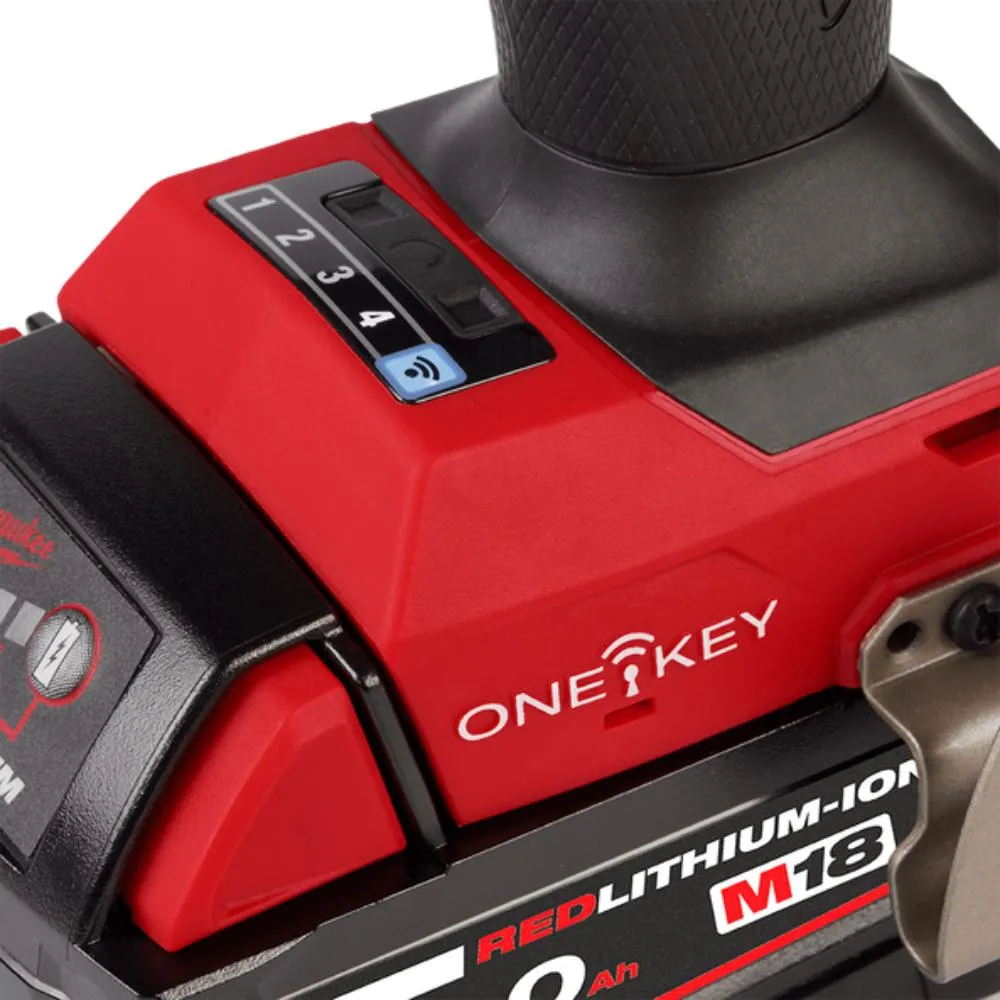 Milwaukee M18ONEFIW2PC120 18V 1/2" Drive FUEL ONE-KEY Cordless Controlled Torque Impact Wrench with Pin Detent (Skin Only)