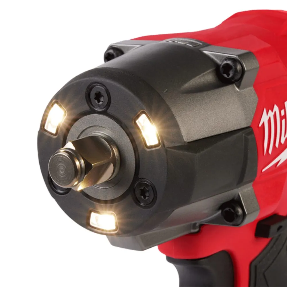 Milwaukee M18ONEFMTIW2FC120 18V 1/2" Drive FUEL ONE-KEY Cordless Controlled Mid-Torque Impact Wrench with Friction Ring (Skin Only)