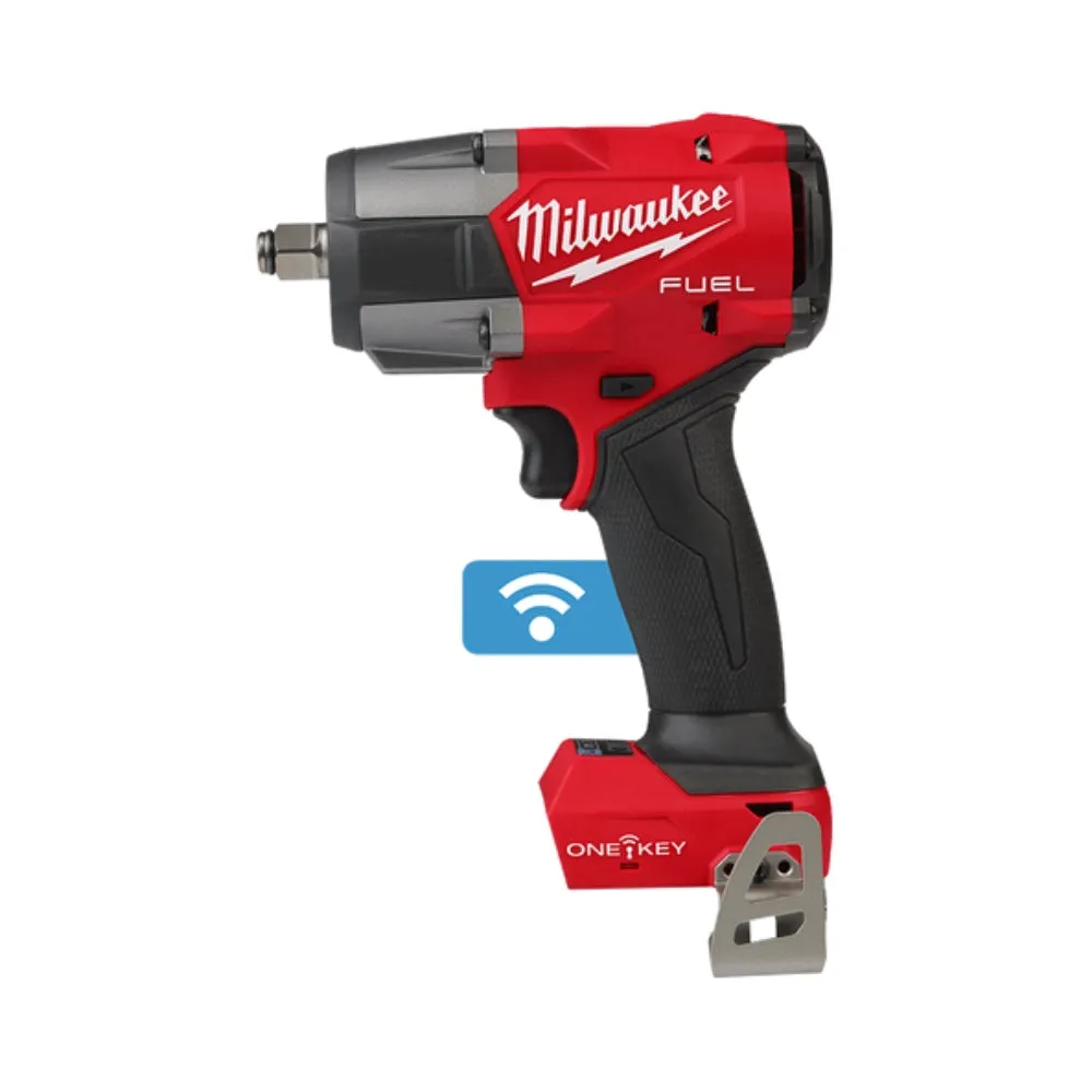 Milwaukee M18ONEFMTIW2FC120 18V 1/2" Drive FUEL ONE-KEY Cordless Controlled Mid-Torque Impact Wrench with Friction Ring (Skin Only)