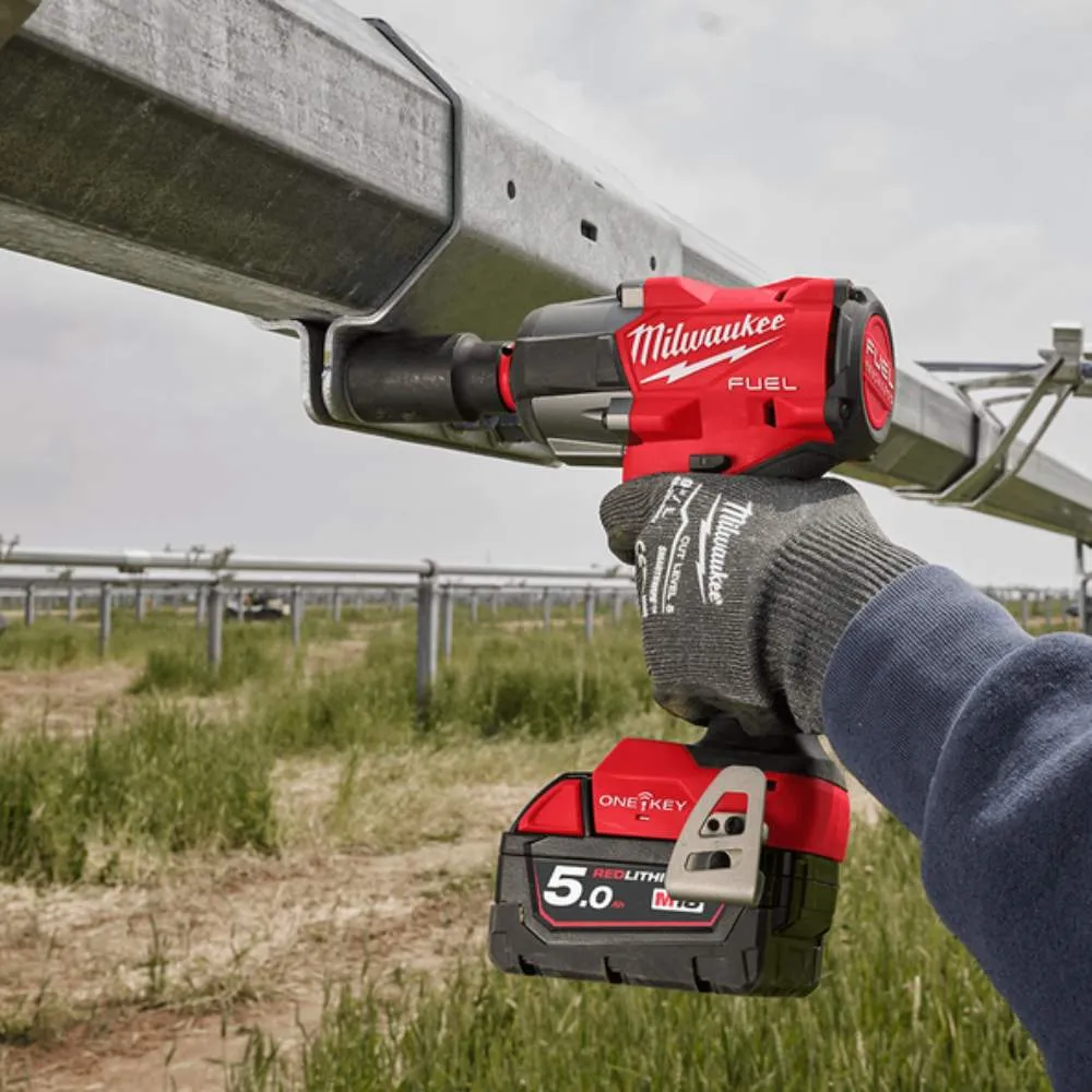 Milwaukee M18ONEFMTIW2PC120 18V 1/2" Drive FUEL ONE-KEY Cordless Controlled Mid-Torque Impact Wrench with Pin Detent (Skin Only)