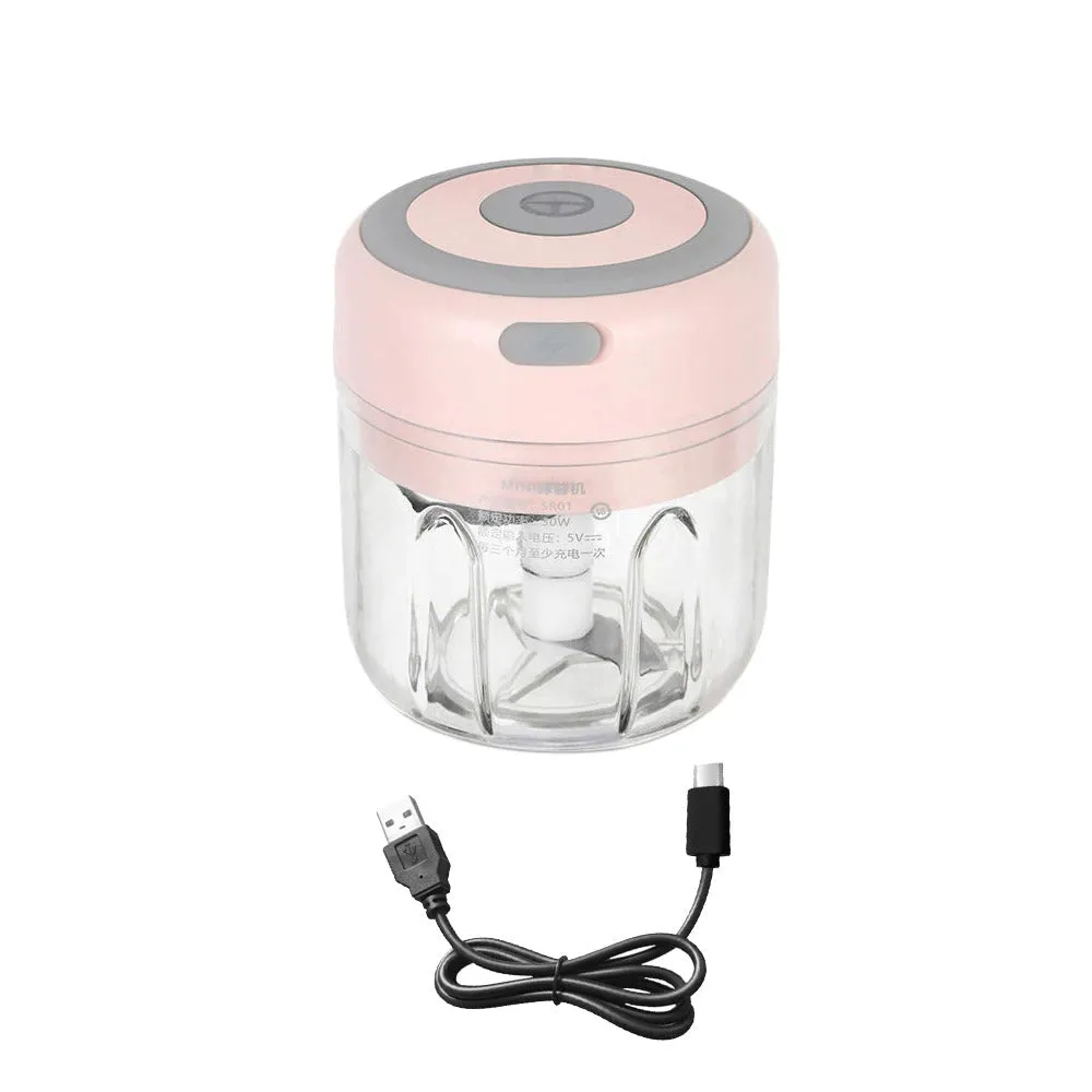 Mini Electric Garlic USB Charging Ginger Masher Crusher Machine