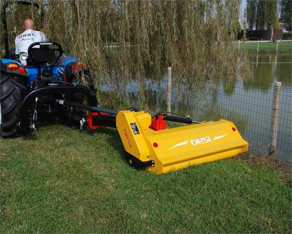 Orsi Flail Mower Slope | Cutting Capacity 1/4" | Working Width 41" To 75.5" | 35 To 70 Hp  | For Tractors