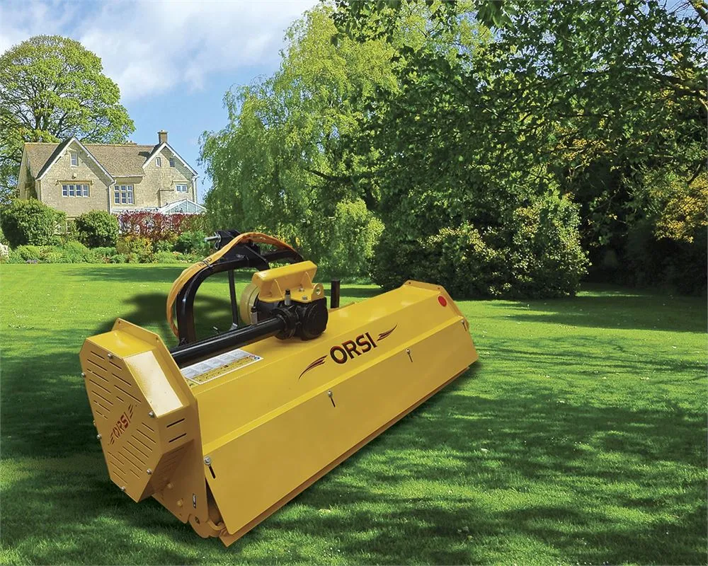 Orsi Flail Mower Tractor 35HP Max | Working Width 41" to 61" | 18 to 40 HP | For Tractors