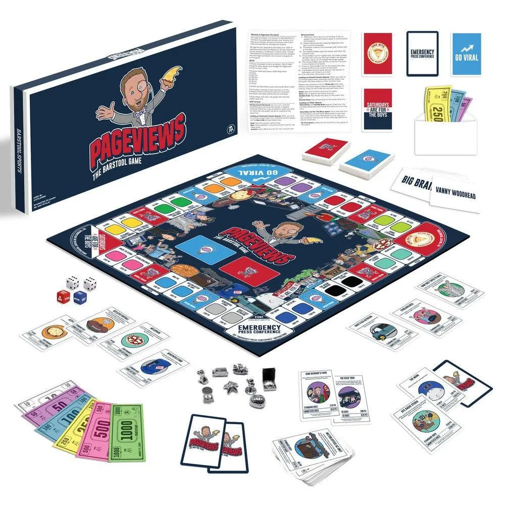 Pageviews: The Barstool Game