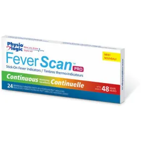 Physio Logic Fever Scan Pro Stick-on Fever Indicators