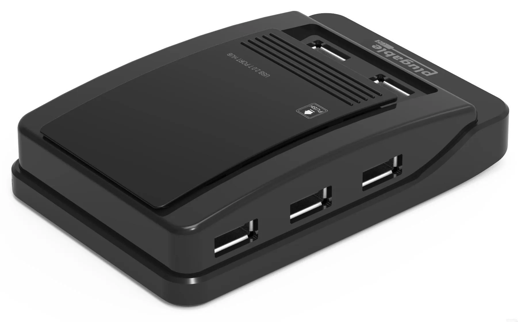 Plugable USB 2.0 7-Port Hub with 15W Power Adapter
