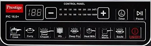 Prestige 1900-Watt Induction PIC 16.0  (Black)