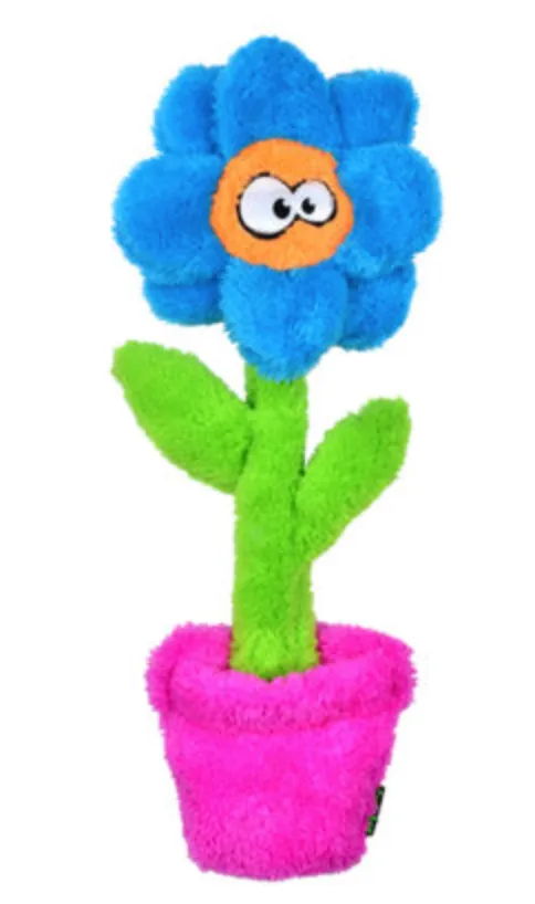 Pretty Potted Flower Unstuffed Dog Toy (Made in the USA) << FINAL SALE >>