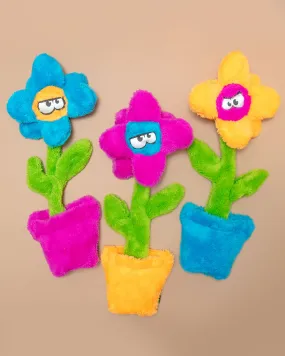 Pretty Potted Flower Unstuffed Dog Toy (Made in the USA) << FINAL SALE >>