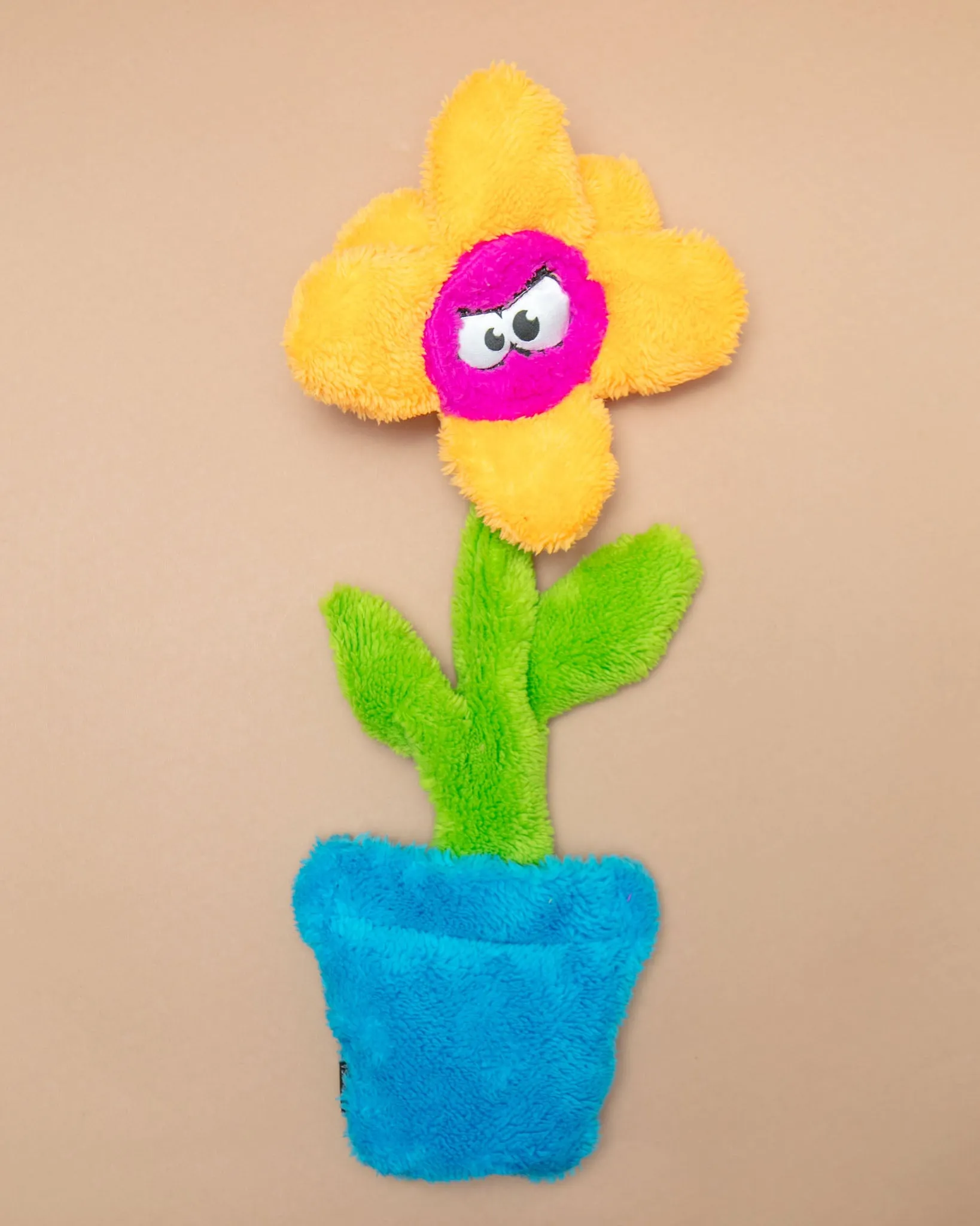Pretty Potted Flower Unstuffed Dog Toy (Made in the USA) << FINAL SALE >>