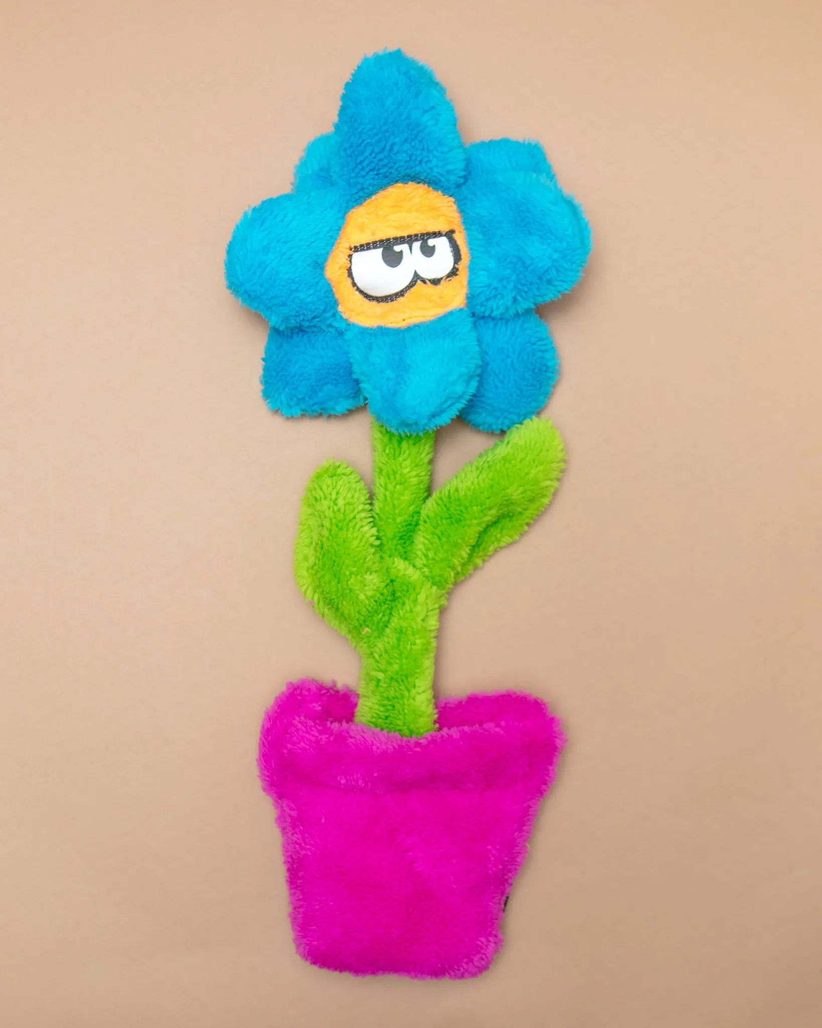 Pretty Potted Flower Unstuffed Dog Toy (Made in the USA) << FINAL SALE >>