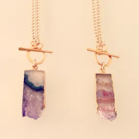 "Mini Riggings - Crystalized Geode Slice"