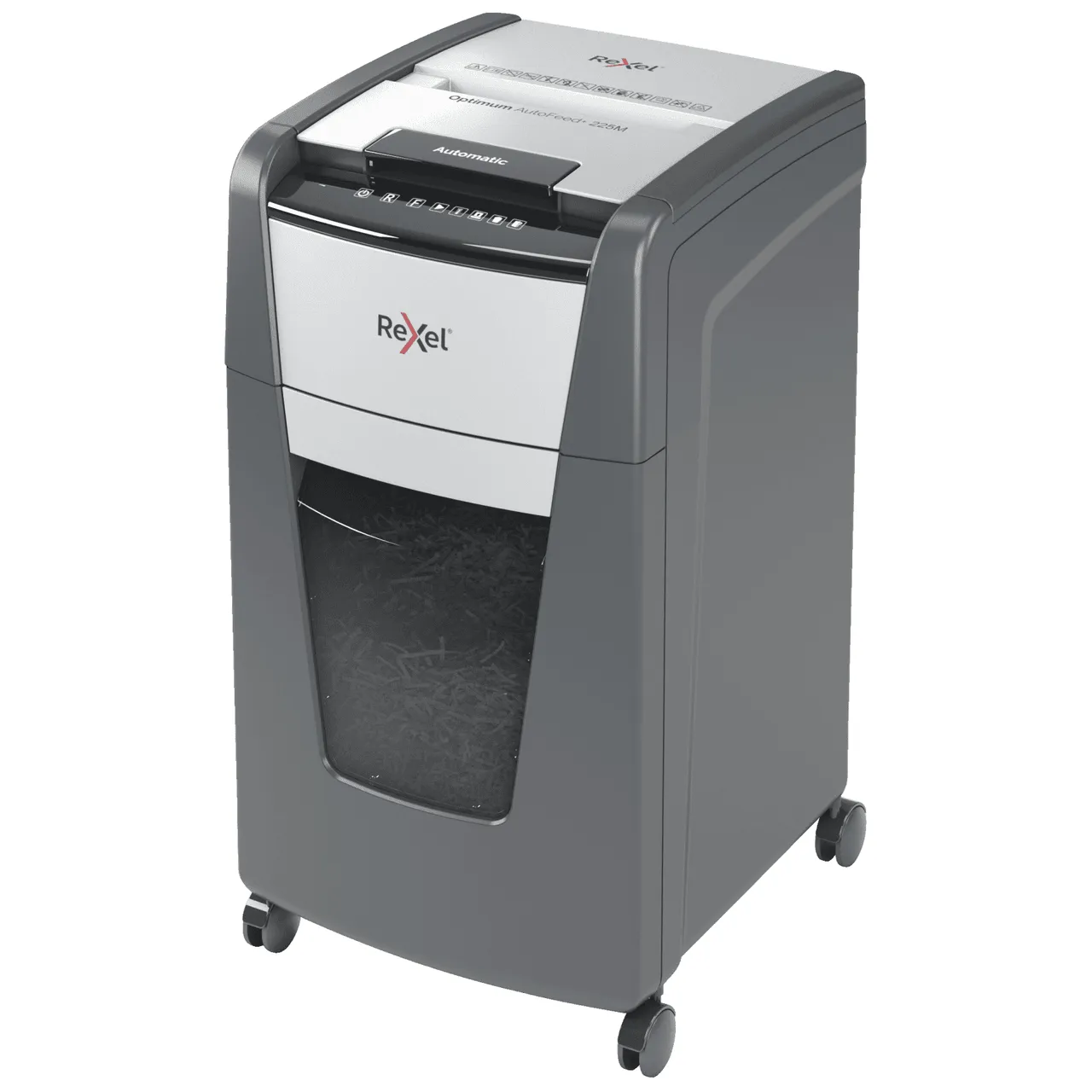 Rexel 2020225MAU Optimum Paper Shredder Autofeed  225M Automatic Micro Cut