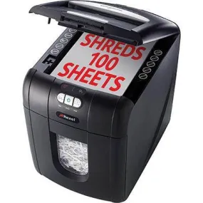 Rexel Auto 100 Shredder Stack And Shred Confetti Cut 100 Sheet