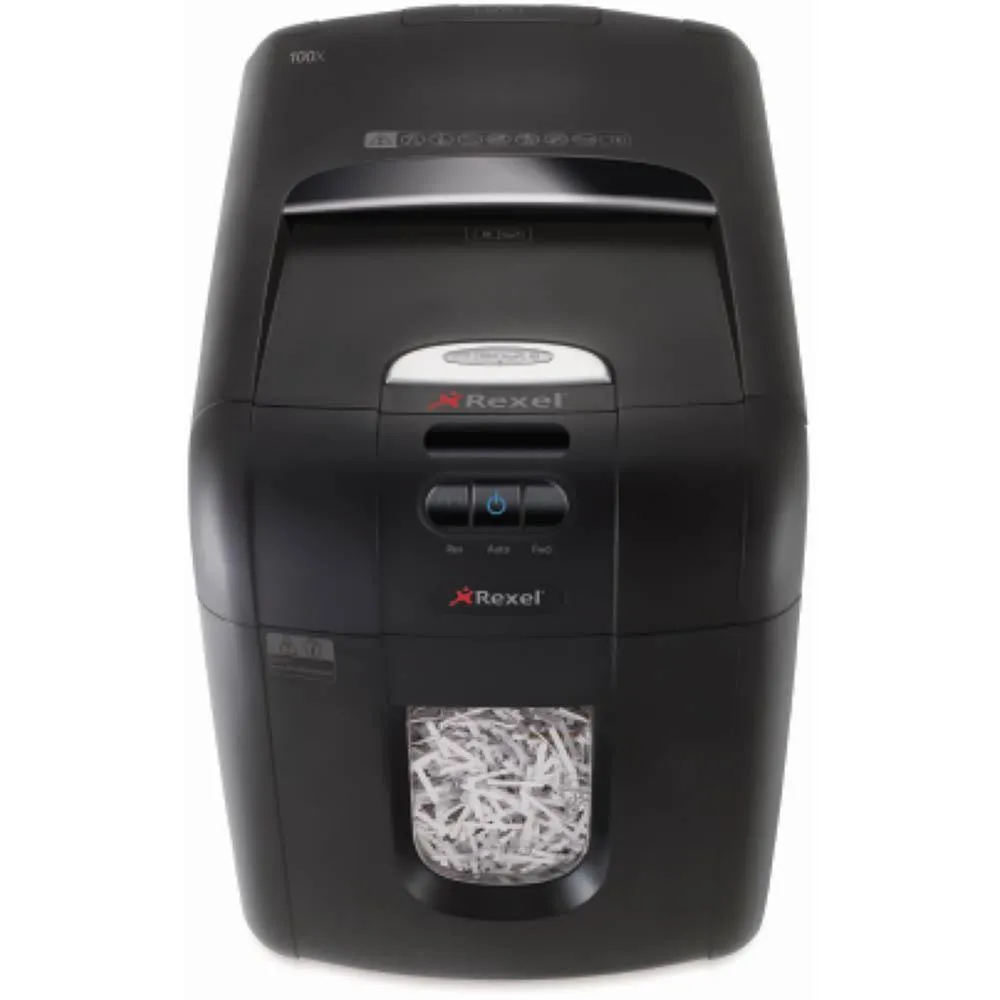 Rexel Auto 100M Shredder Stack And Shred Microcut 100 Sheet