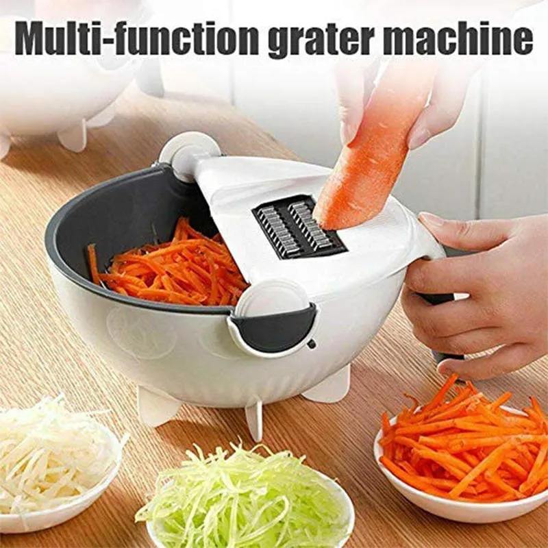 Rotate The Vegetable Cutter