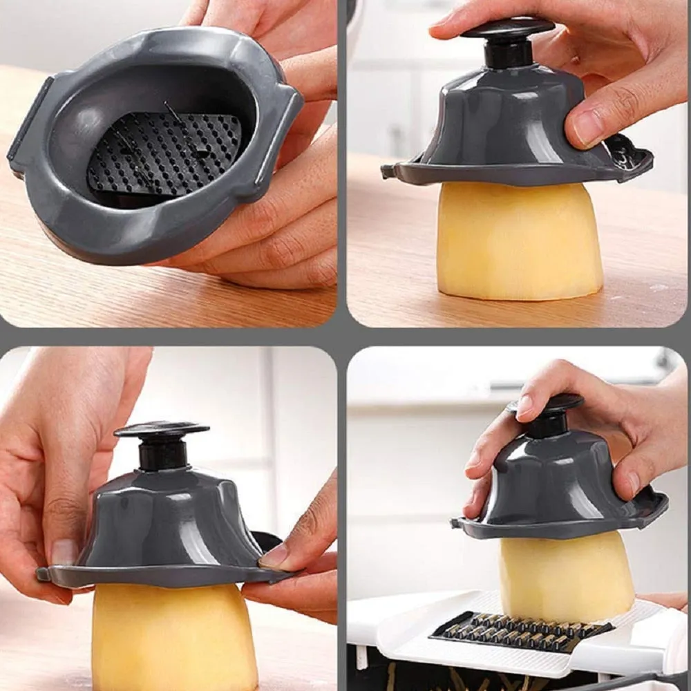 Rotate The Vegetable Cutter
