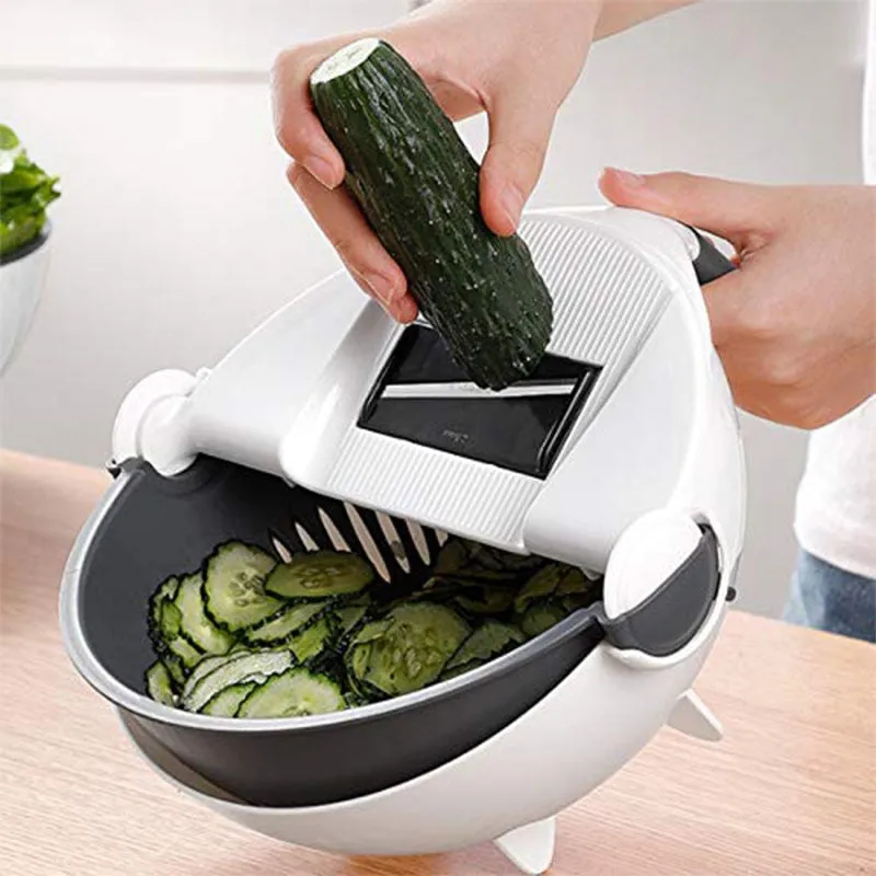 Rotate The Vegetable Cutter