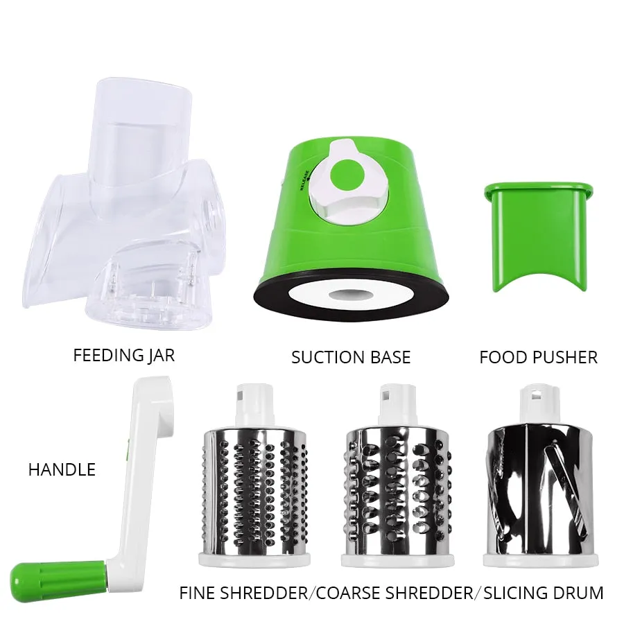 Round Mandoline Vegetable Slicer