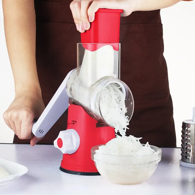 Round Mandoline Vegetable Slicer