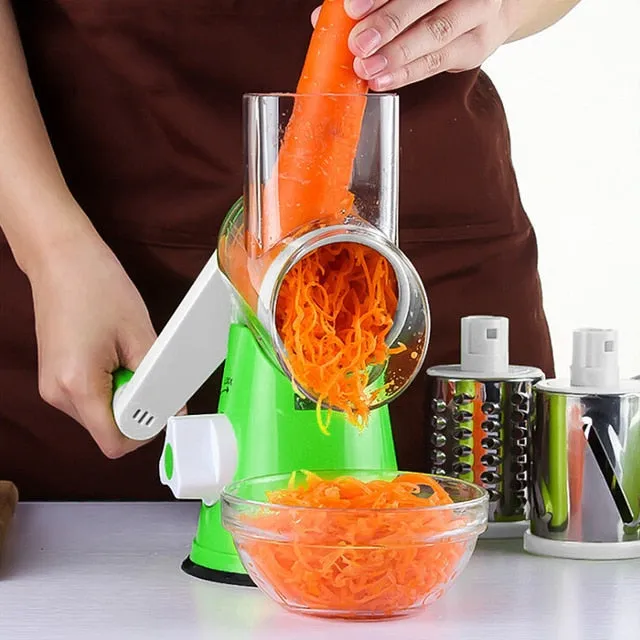 Round Mandoline Vegetable Slicer