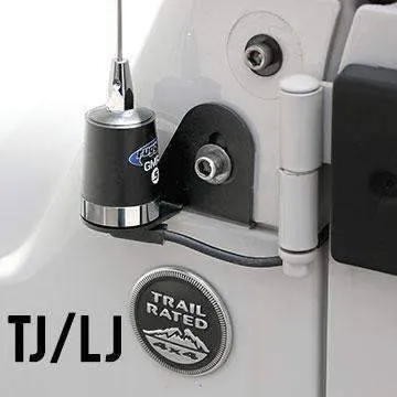 Rugged Radios Antenna Mount For Jeep JL, JK, TJ & JT (Driver Side)