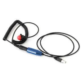 Rugged Radios Hole Mount Steering Wheel Quick Disconnect Push-To-Talk (PTT) Kit for Intercoms