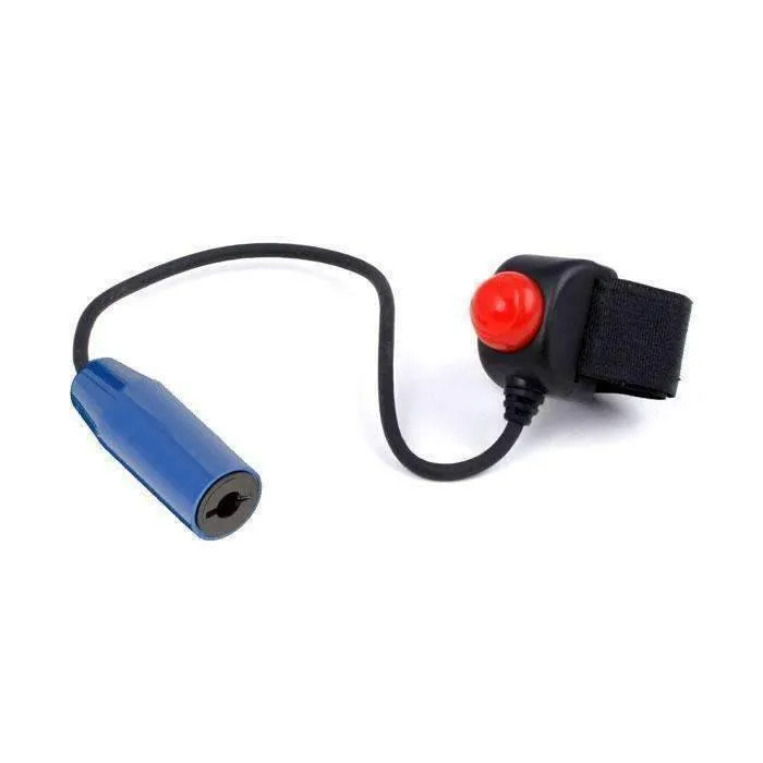 Rugged Radios Motorcycle RACE Push-To-Talk (PTT) Velcro Mount with Nexus Jack