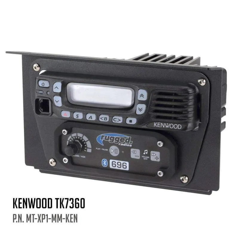 Rugged Radios Polaris XP1 Mount Kit for M1 / G1 / RM60 / GMR45 Radio and Rugged Radios Intercom - Rugged Radios M1/G1/RM45/RM60/GMR45 with Switch Holes