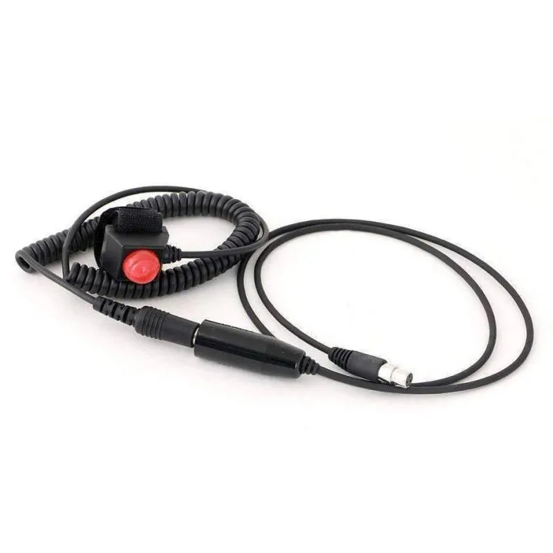 Rugged Radios Velcro Mount Quick Disconnect Steering Wheel Push-To-Talk (PTT) Kit