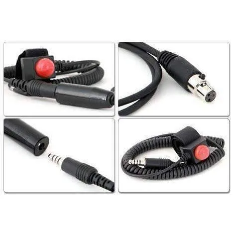 Rugged Radios Velcro Mount Quick Disconnect Steering Wheel Push-To-Talk (PTT) Kit