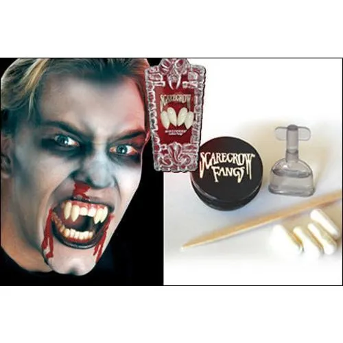 Scarecrow Fake Deluxe Vampire Fangs - Shredders