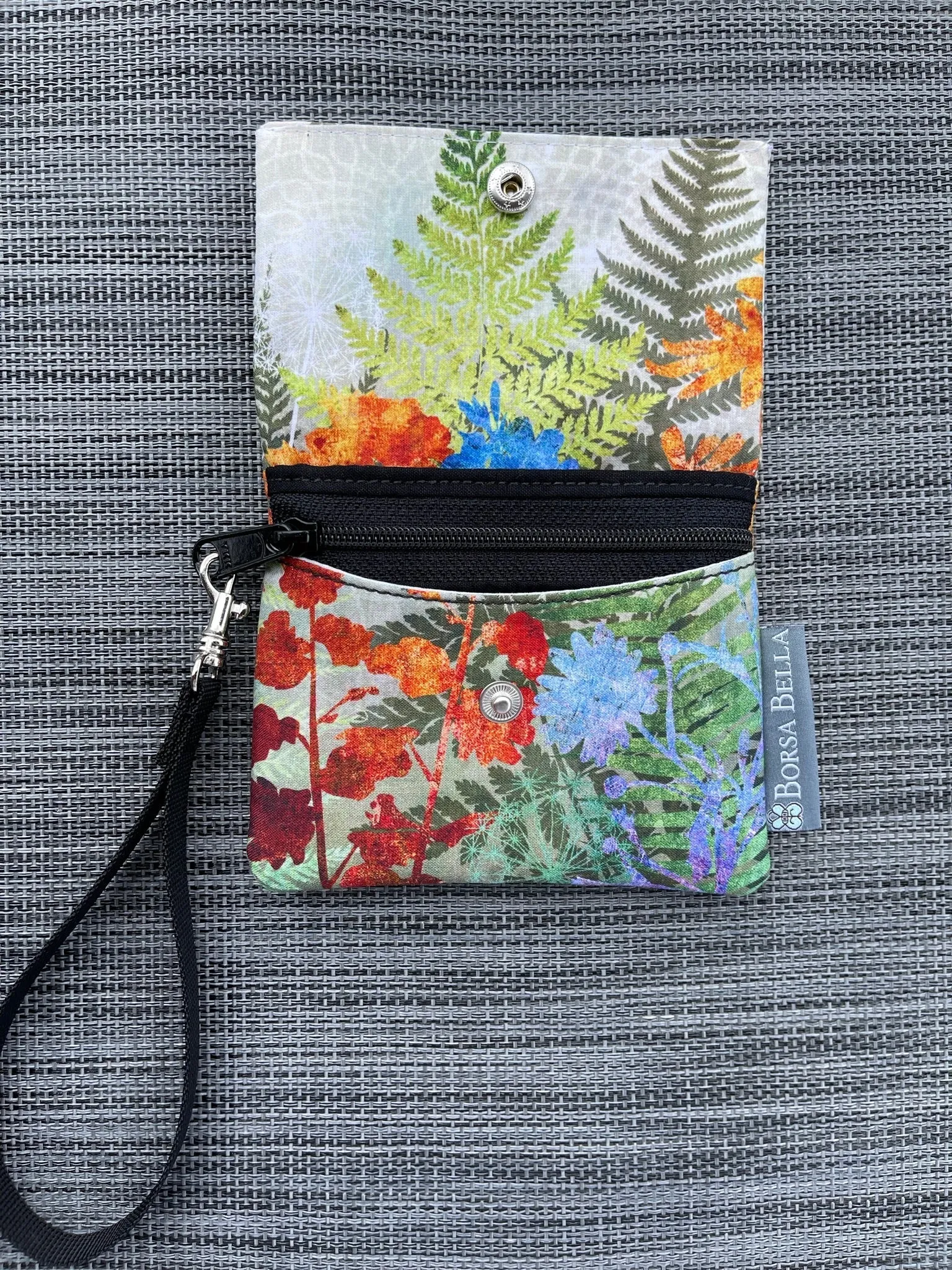 Small Slim Wallet - Light Weight - Added RFID Fabric - Halcyon Fabric