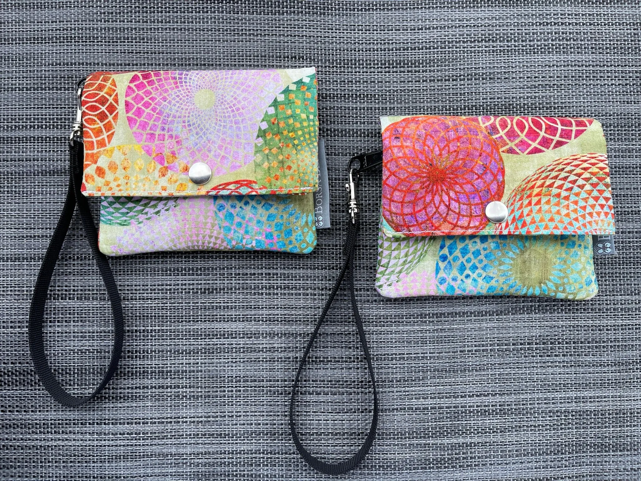 Small Slim Wallet - Light Weight - Added RFID Fabric - Halcyon Fabric