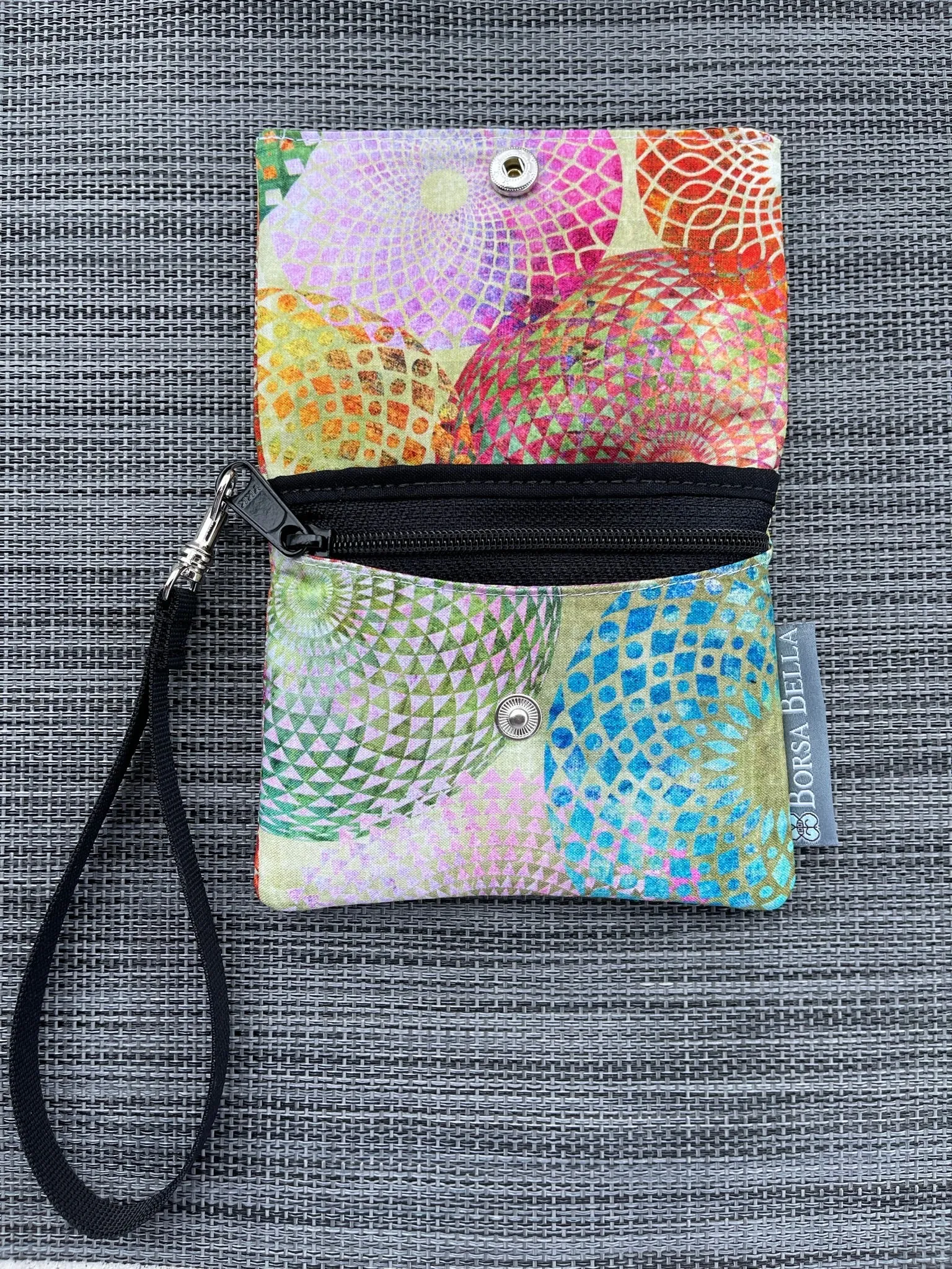 Small Slim Wallet - Light Weight - Added RFID Fabric - Halcyon Fabric